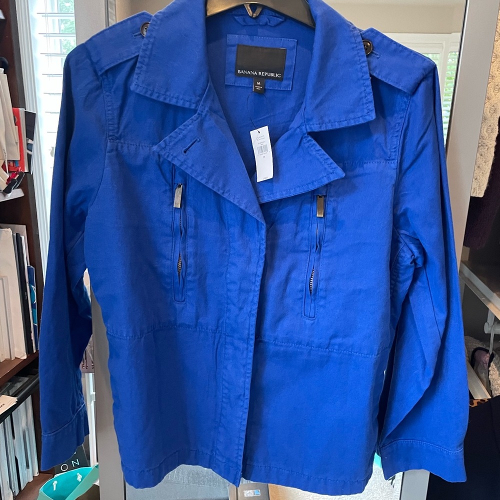 Banana Republic Women's Blue Jacket NWT